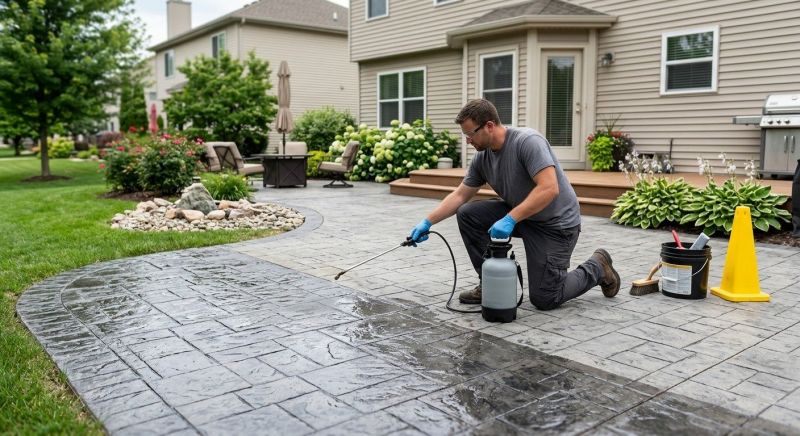 Pool Patio Sealing in Gig Harbor, WA