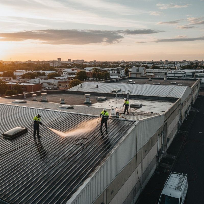 Metal Roof Cleaning